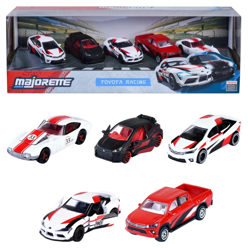Majorette Sada 5 Vozidel Japan Racer
