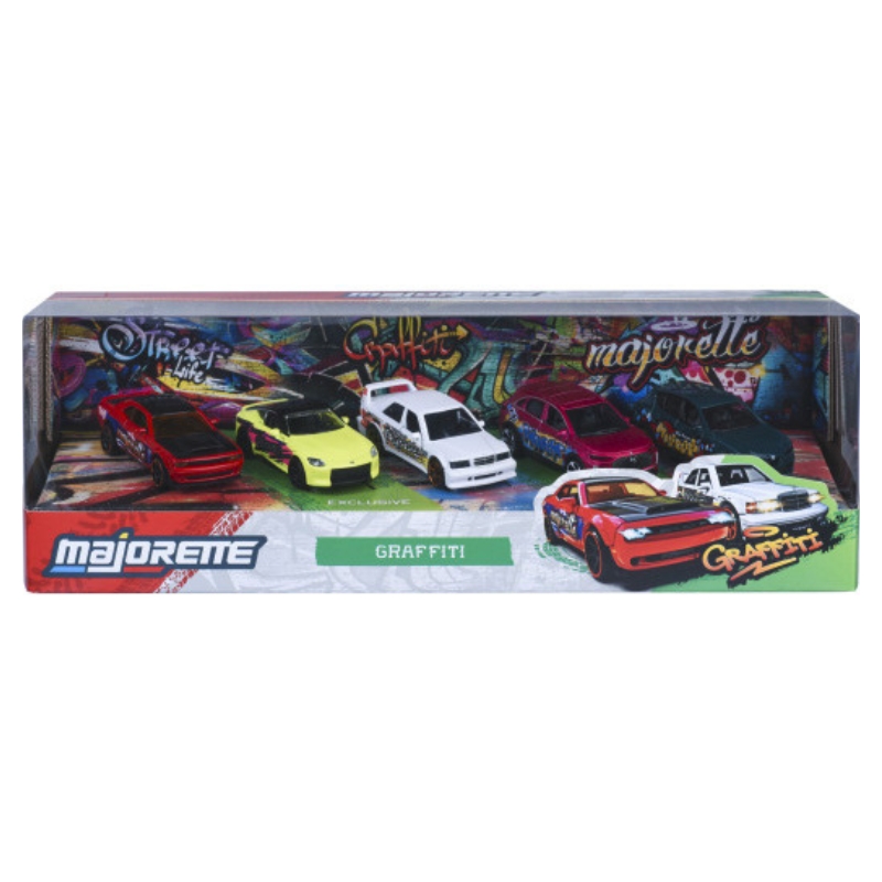 Majorette 5-pack Metalových Vozidel