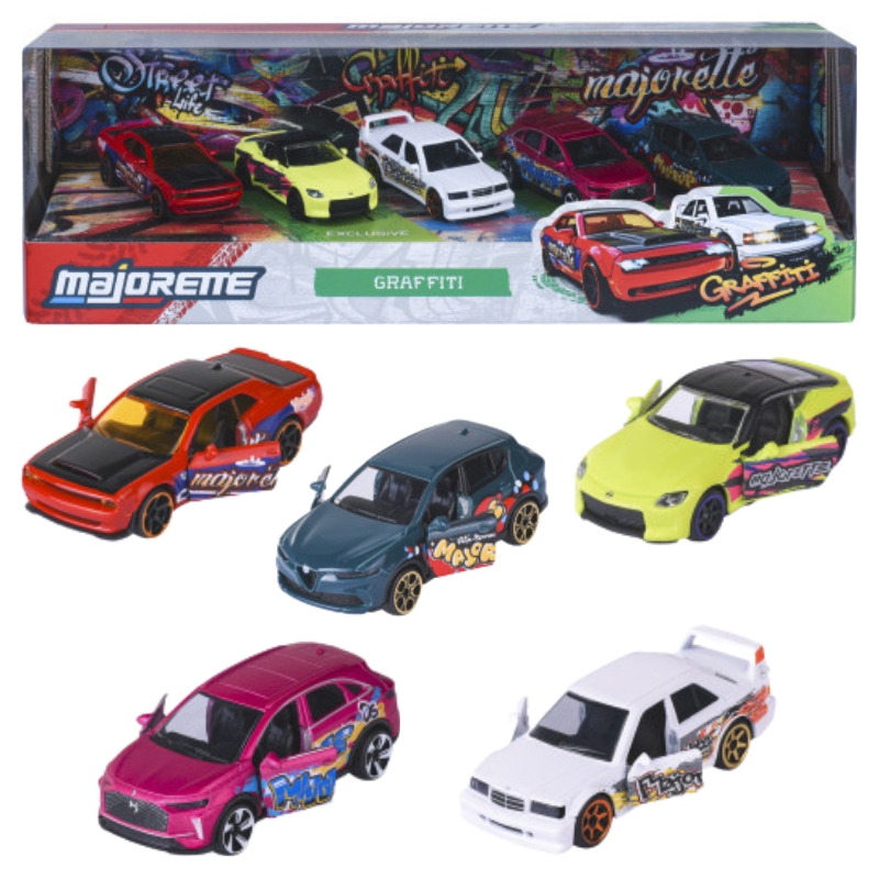 Majorette 5-pack Metalových Vozidel
