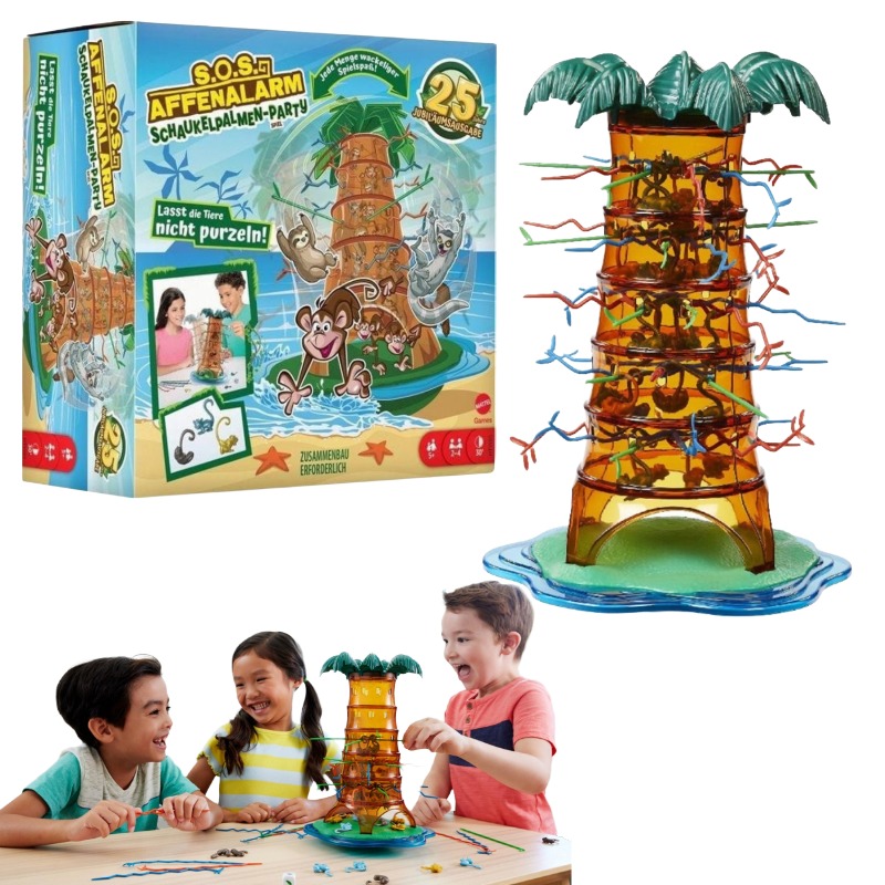 Mattel Hra Zručnosti Klesající Opice