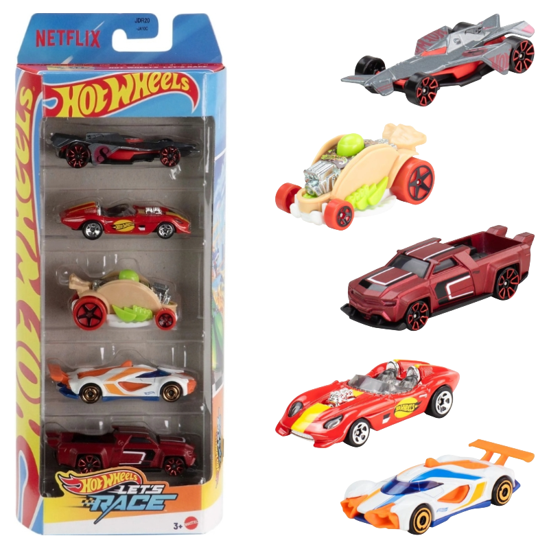 Hot Wheels Sada 5 Autíček