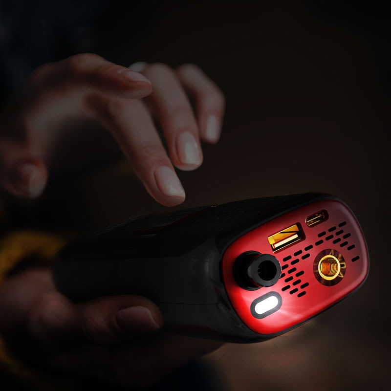 Xblitz Airmaster Přenosná Bezdrátová Elektrická Pompka S Powerbankem