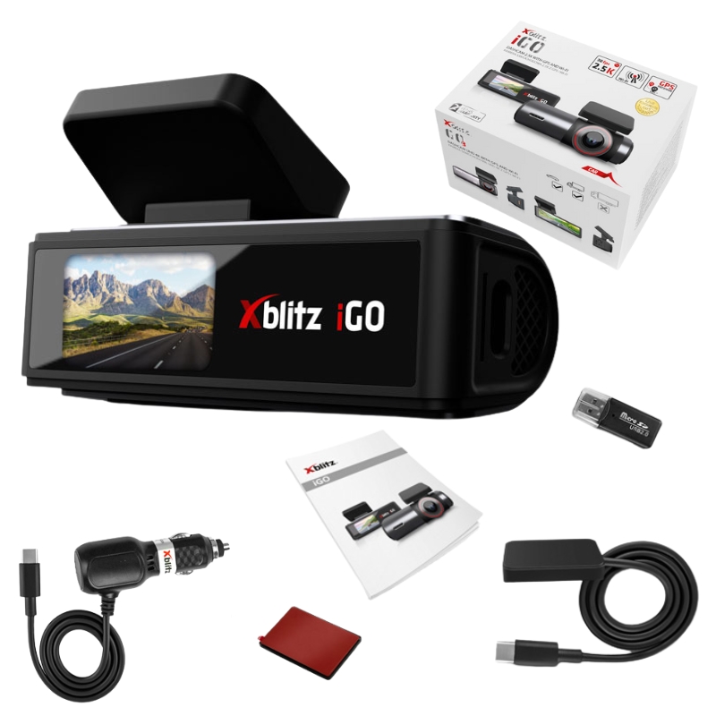 Xblitz iGO Auto Kamera 2.5K S GPS A WiFi