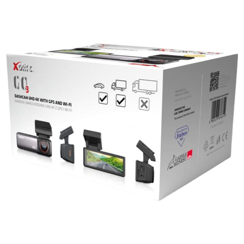 Xblitz GO3 Auto Kamera UHD 4K S GPS A WiFi