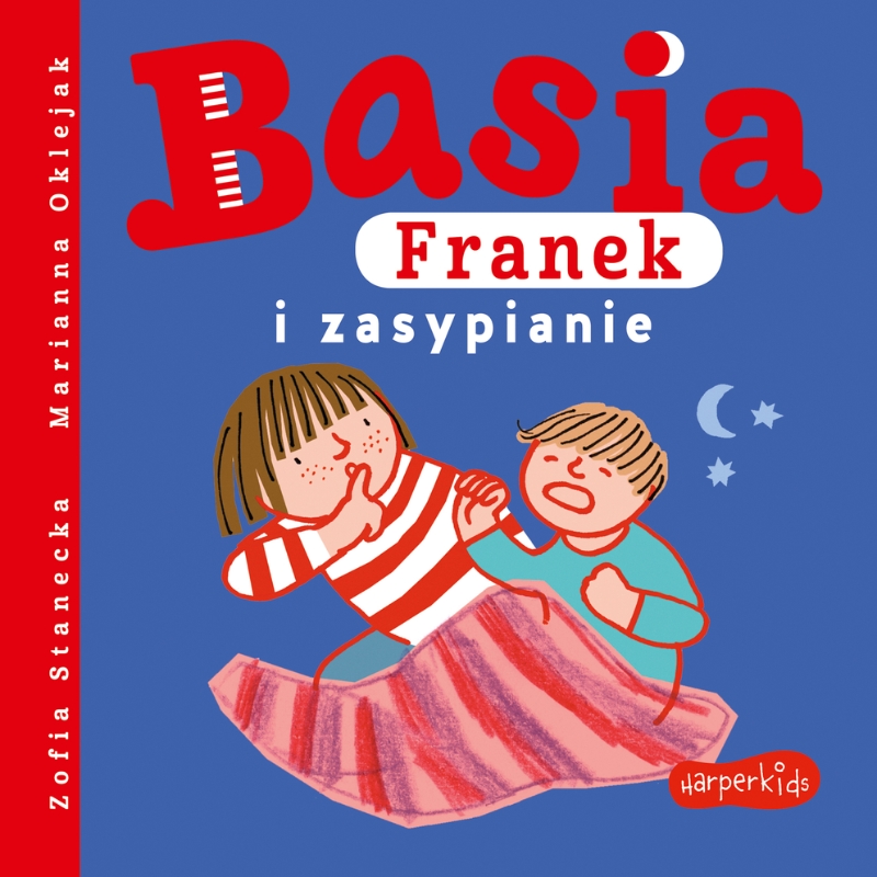 HarperKids Knížka Basia, Franek a usínání