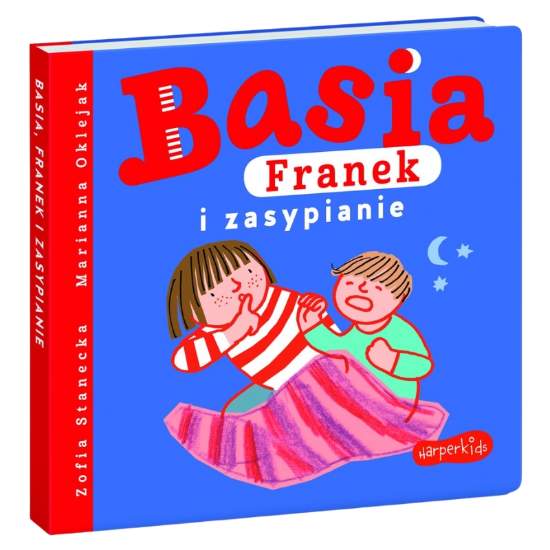 HarperKids Knížka Basia, Franek a usínání