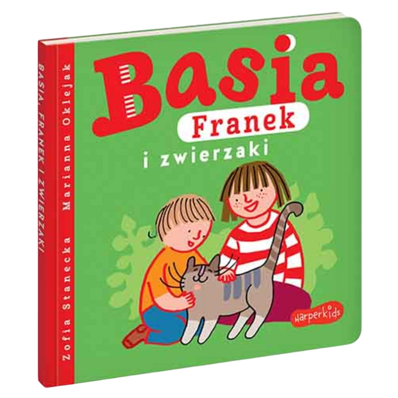 HarperKids Knížka Pro Děti Basia Franek A Zvířátka
