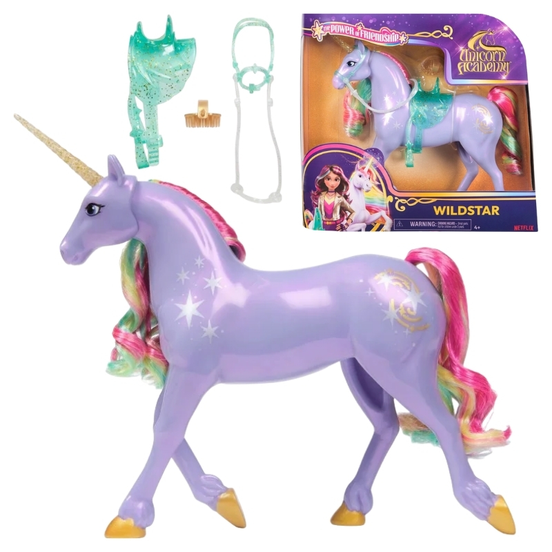 Akademie Jednorožců Sada Jednorožec Wildstar Figurina + Příslušenství Unicorn Academy