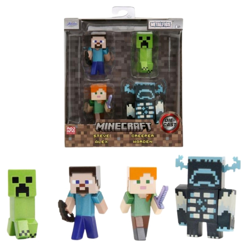 Jada Minecraft Figurky Kovové