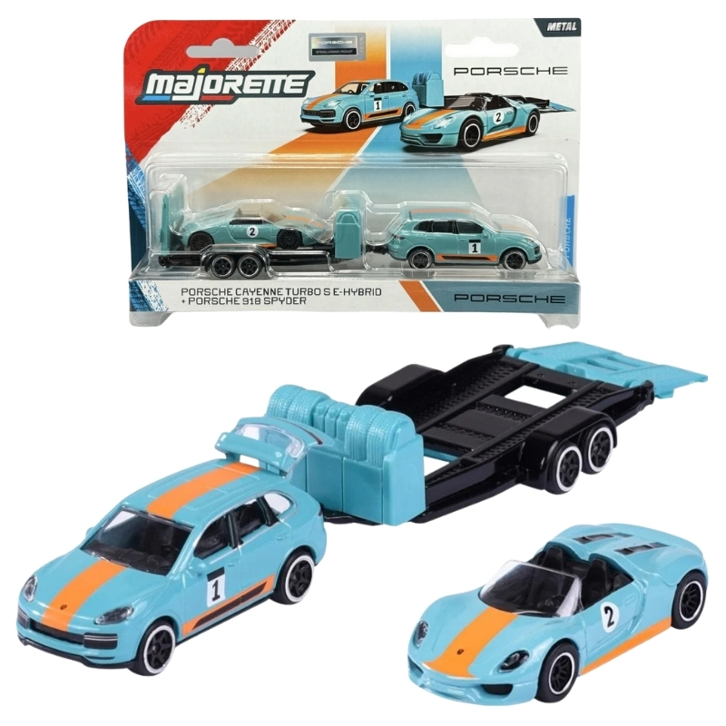 Majorette Porsche s přívěsem