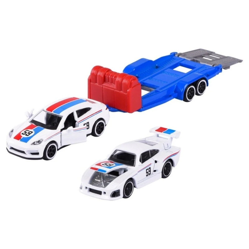 Majorette Porsche s přívěsem