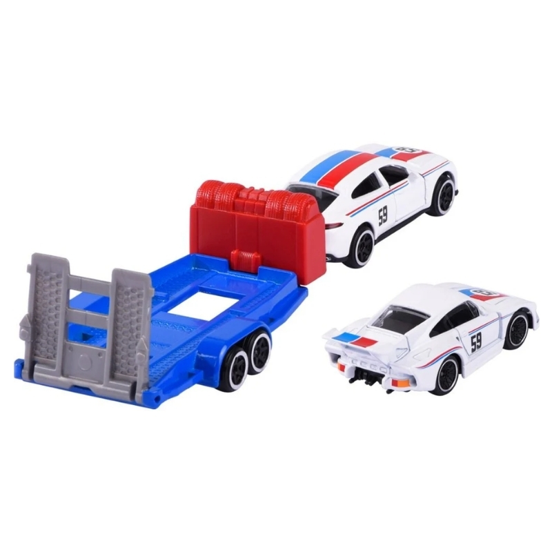 Majorette Porsche s přívěsem