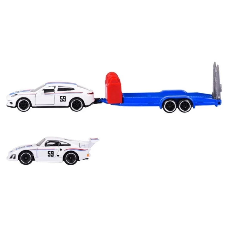 Majorette Porsche s přívěsem