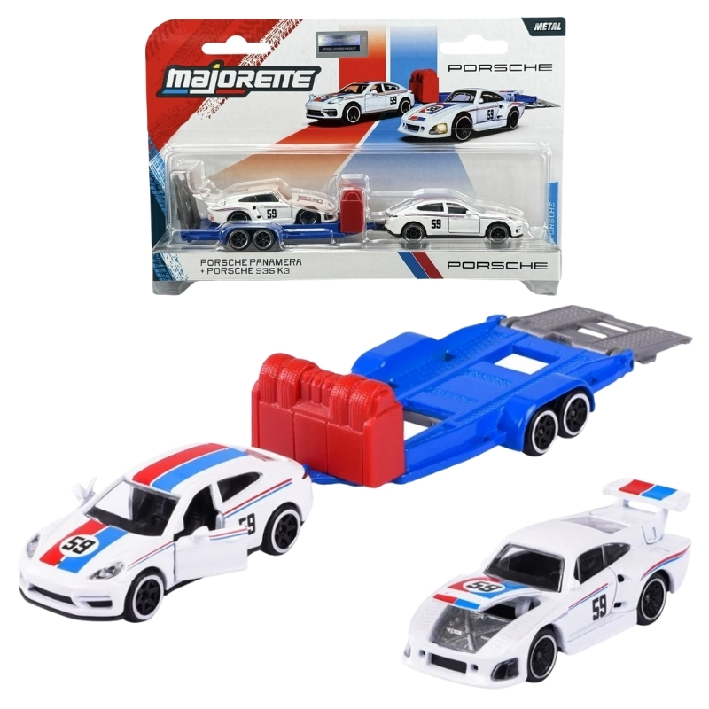 Majorette Porsche s přívěsem