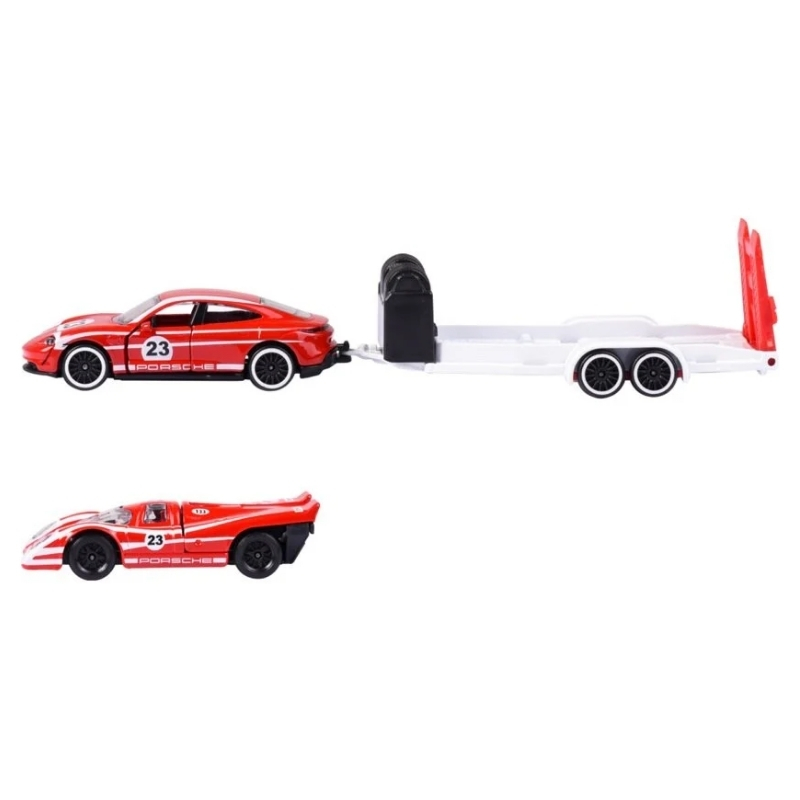 Majorette Porsche s přívěsem