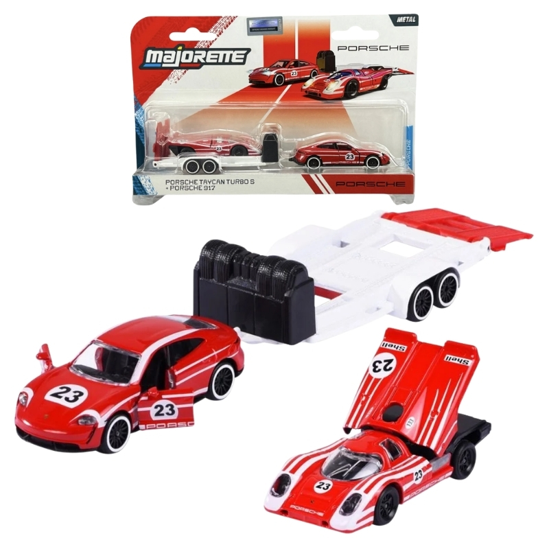 Majorette Porsche s přívěsem