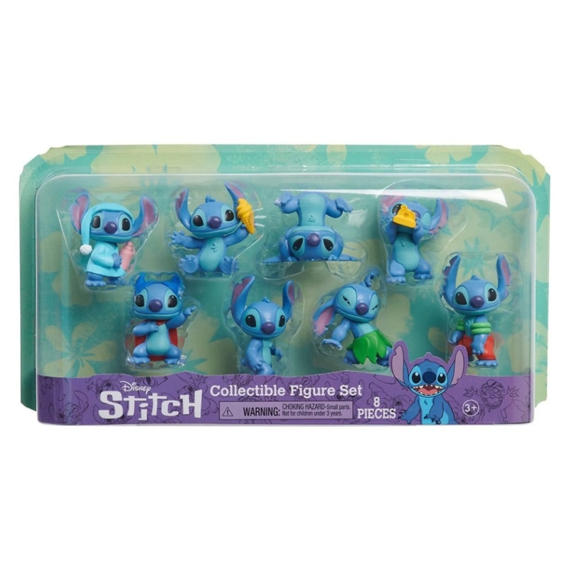 Sada 8 Figurek Stitch