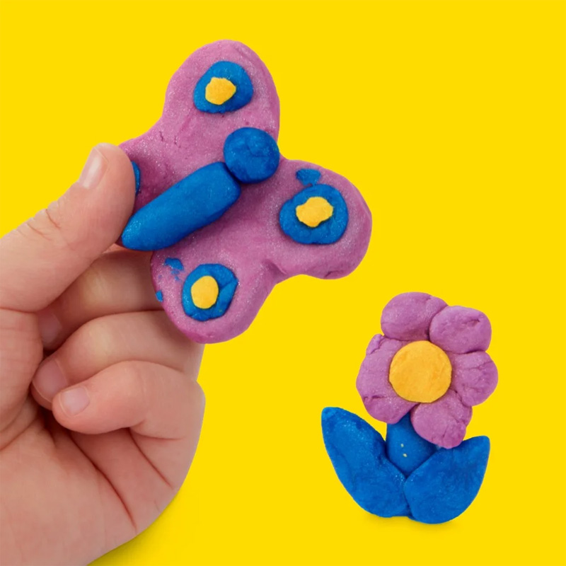 Play-Doh 4Pak Metalických Barev