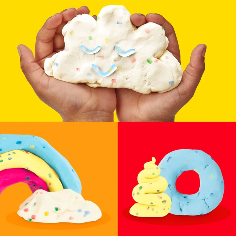 Play-Doh 4Pak Konfetti 4 Tubičky