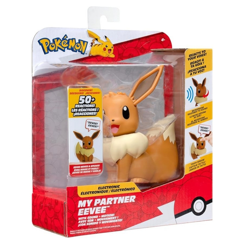 Jazwares Pokemon - Figurka Můj Partner Eevee