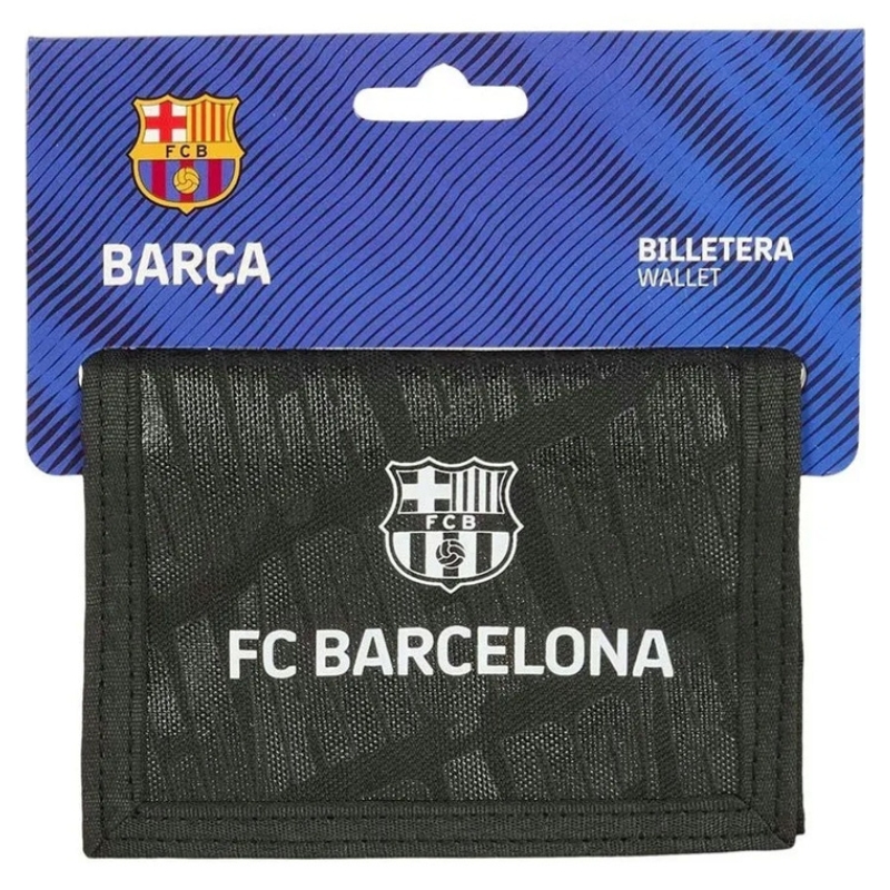 Safta Portfel Na Rzep Dla Dzieci FC Barcelona FCB Czarny