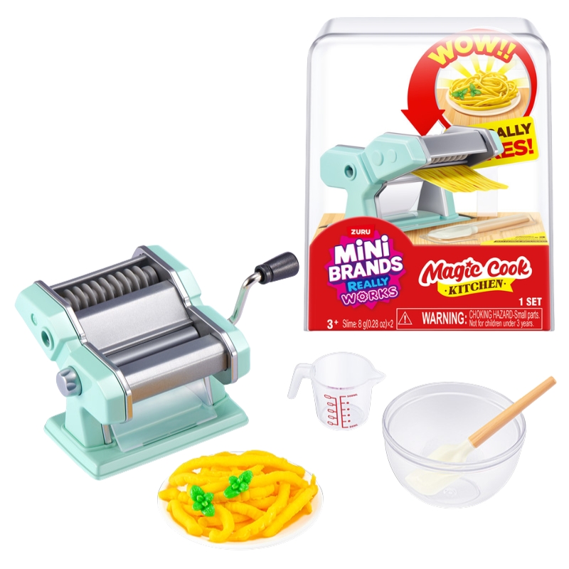miniaturowa działająca maszyna do robienia makaronu figurka zabawka
