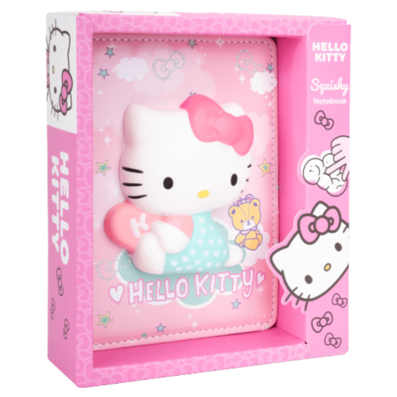 Coolpack Notes Pamiętnik Zeszyt B6 100 K Squishy 3D Hello Kitty różowy 100 kartek