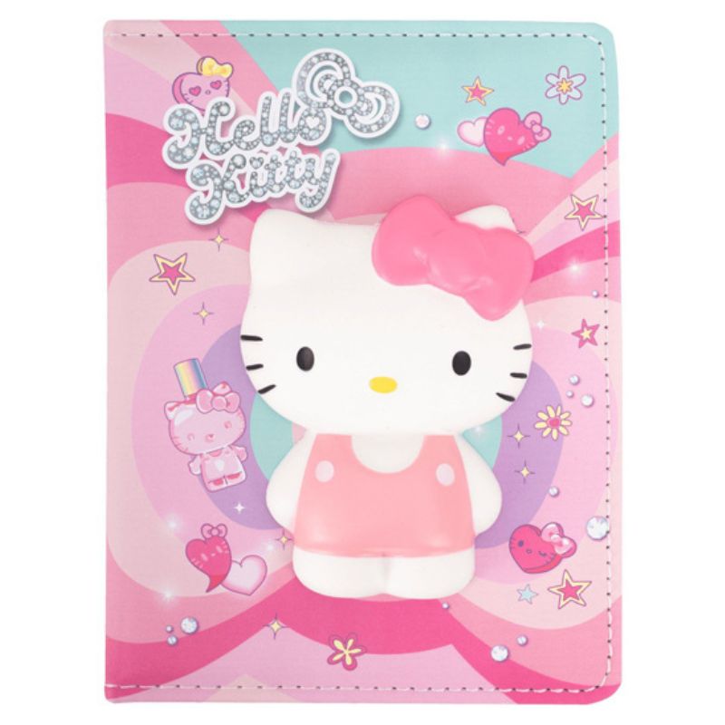 Coolpack Notes Pamiętnik Zeszyt B6 100 K Squishy 3D Hello Kitty zamknięty