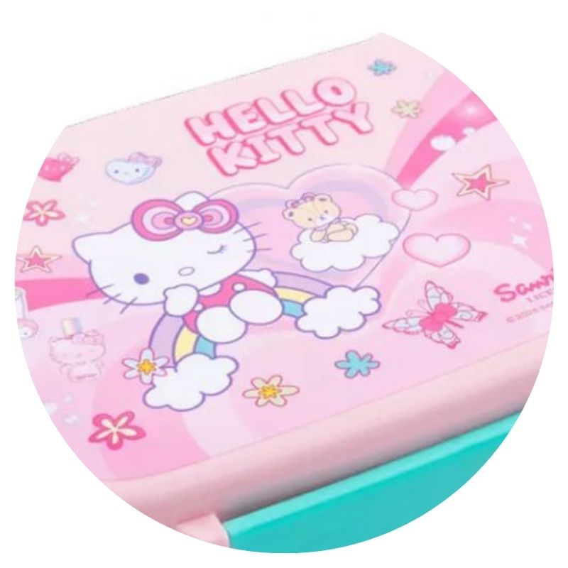 Coolpack Hello Kitty FoodyX Śniadaniówka z przegródką pojemnik na jedzenie Różowy 765 ml