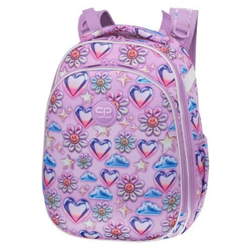 Coolpack Turtle Pojemny Plecak Szkolny Młodzieżowy Usztywniany Różowy