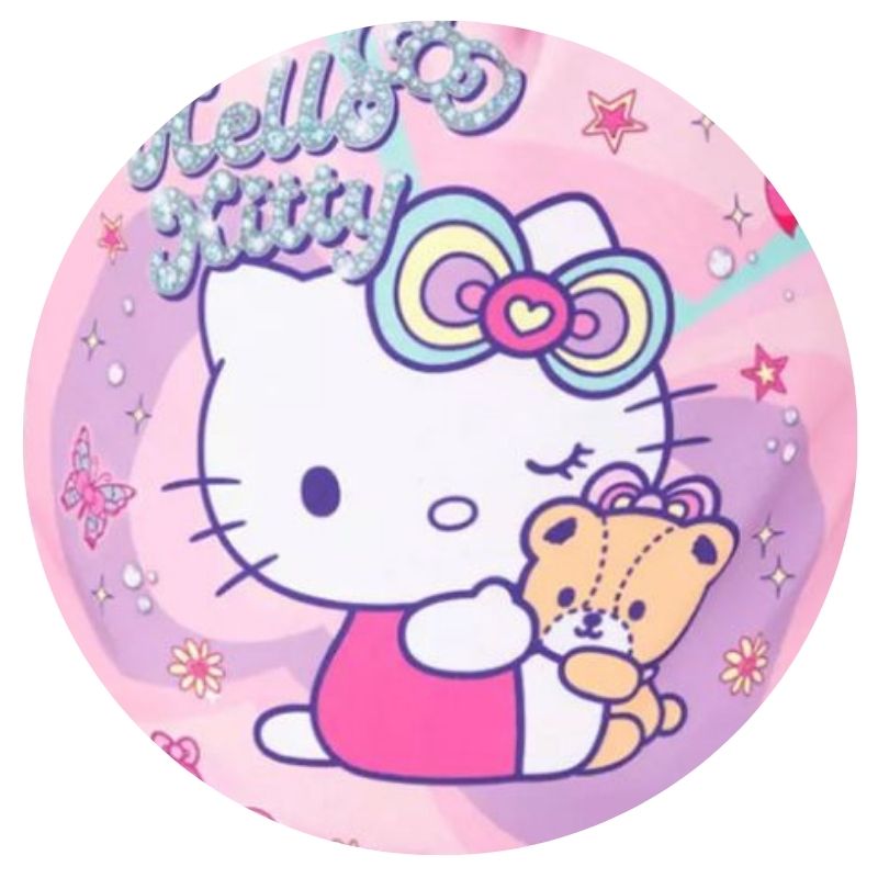 znaczek Hello Kitty Coolpack Beta Worek Na Buty Wf Sportowy Gimnastyczny Różowy
