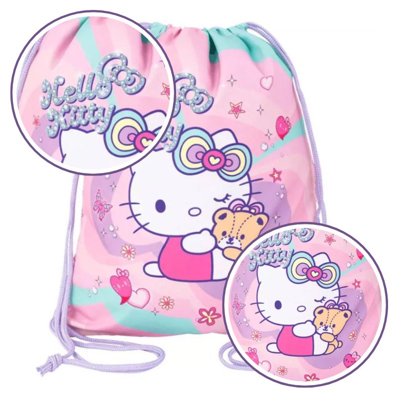 Coolpack Hello Kitty Beta Worek Na Buty Wf Sportowy Gimnastyczny Różowy