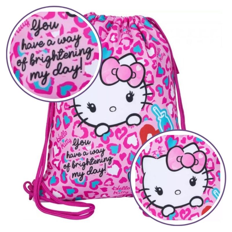 Coolpack Hello Kitty Beta Worek Na Buty Wf Sportowy Gimnastyczny Różowy