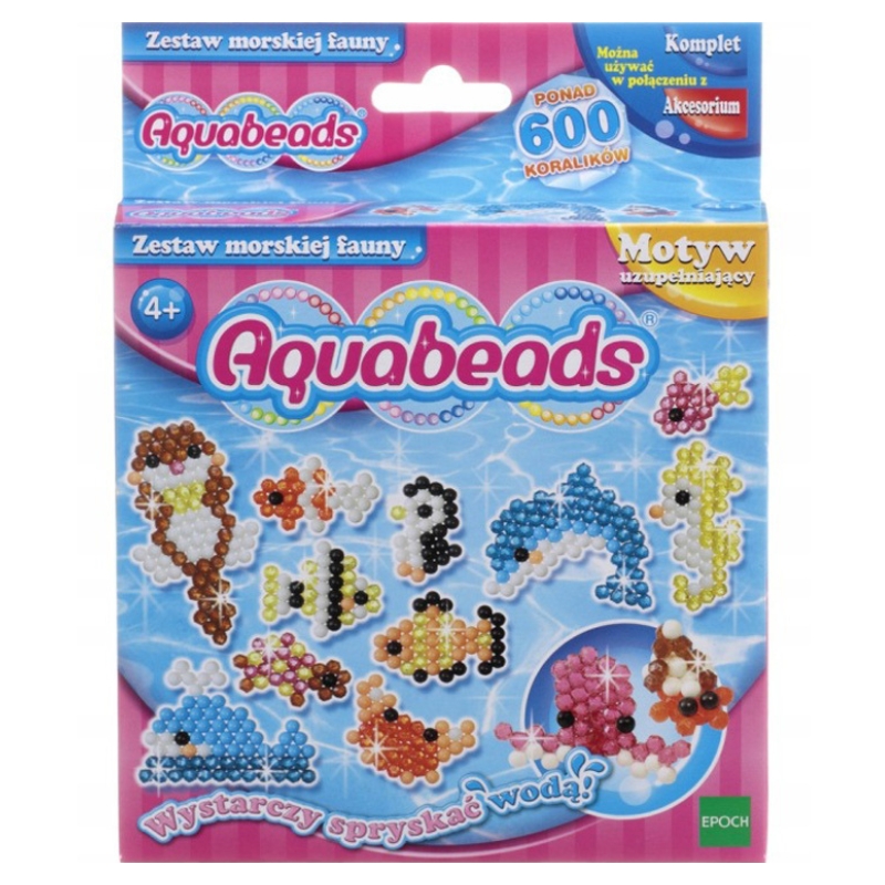 Aquabeads Zestaw Koraliki Wodne Zwierzęta Morskie