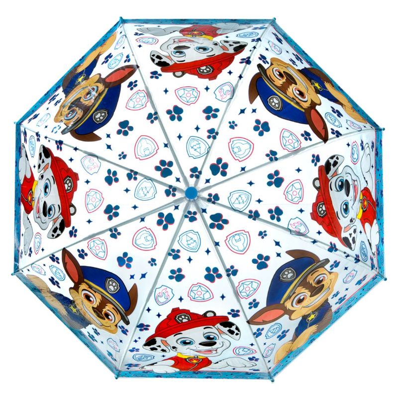 Parasolka Dziecięca Parasol Automatyczny Paw Patrol Niebieski Z Psiego Patrolu Dla Dzieci 3+