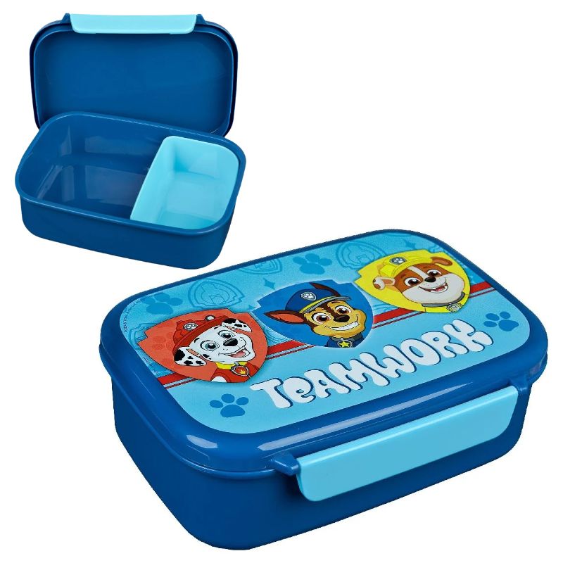 Undercover Psi Patrol Śniadaniówka Pojemna Lunchbox Pojemnik Niebieski