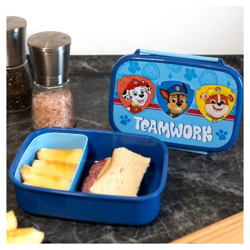 Undercover Psi Patrol Śniadaniówka Pojemna Lunchbox Pojemnik Niebieski