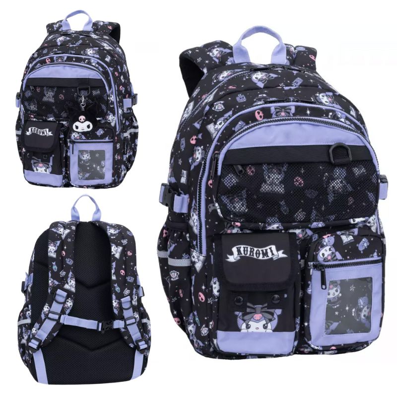 Coolpack Sully Plecak Przedszkolny Szkolny Młodzieżowy 2-komorowy Dziecięcy Kuromi Czarny