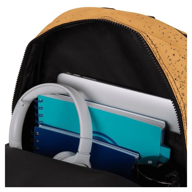 Coolpack Alfa Plecak Szkolny Młodzieżowy Do Szkoły Podróżny Jednokomorowy Pomarańczowy Orange Dot