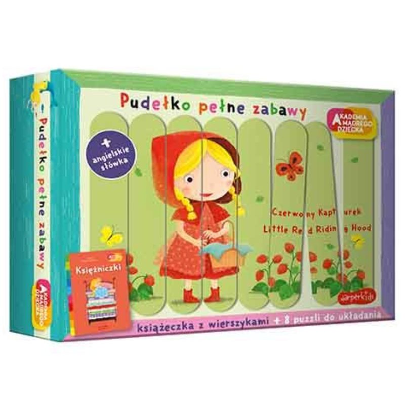 Księżniczki Książeczka Z Dodatkami Puzzle Wierszyki Dla Dzieci Edukacyjna Akademia Mądrego Dziecka Pudełko Pełne Zabawy Zbigniew Dmitroca