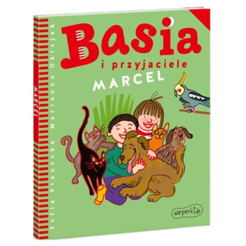 Książka Dla Dzieci Książeczka Dziecięca Bajki Dla Dziecka Bajka O Psie Basia I Przyjaciele Marcel Zofia Stanecka Marianna Oklejak
