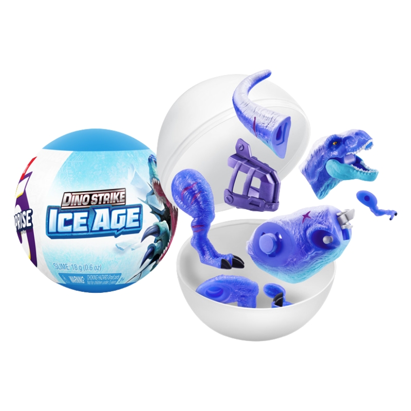 Zuru 5 Surprise Kula Dino Strike Ice Age Narozeninová Figurka Kapsle S Figurkami Překvapení Dinozaury
