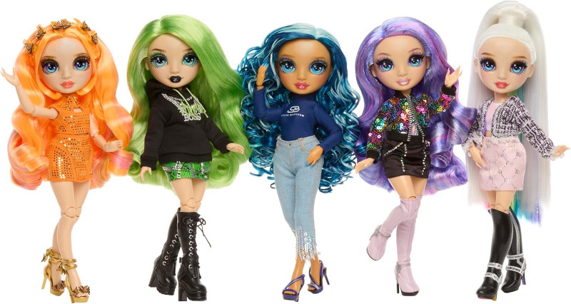 Lalka Modowa Dla Dzieci Rainbow High Style Icons Violet Willow Akcesoria 4+