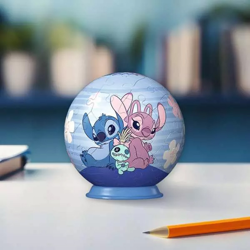 Ravensburger Puzzle 3D Kula Model Przestrzenny Stitch 55el. 6+