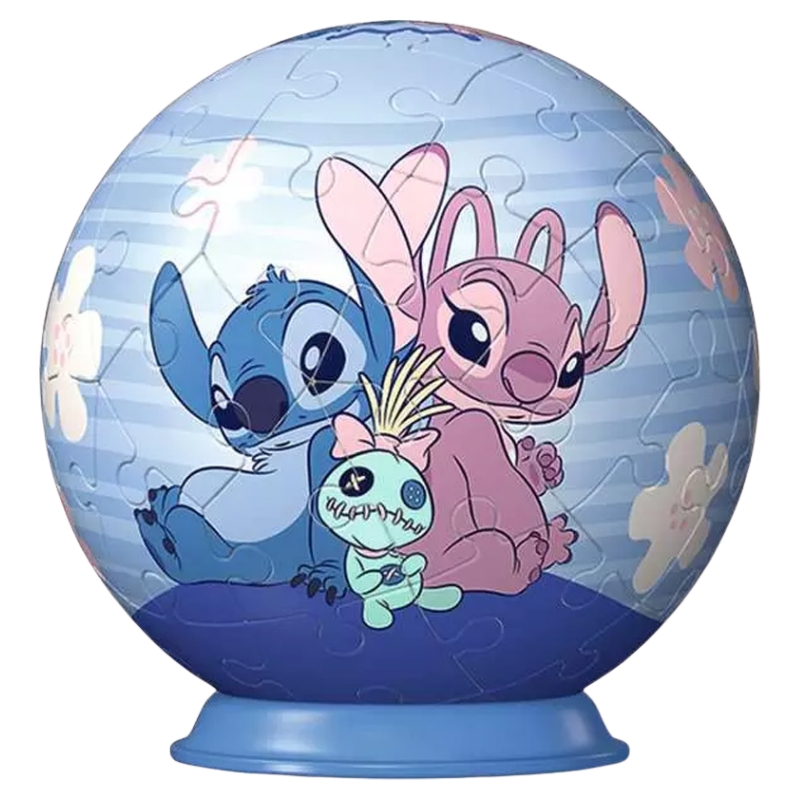 Ravensburger Puzzle 3D Kula Model Przestrzenny Stitch 55el. 6+