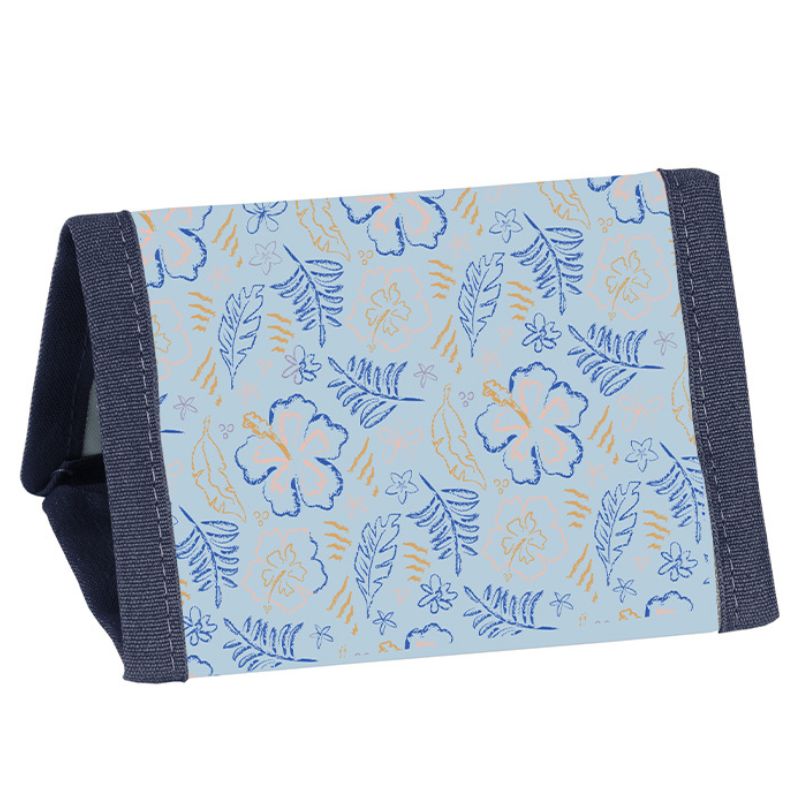 Paso Portfel Dziecięcy Rozkładany Stitch Aloha Niebieski