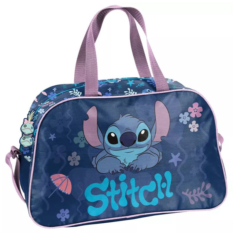 Paso Torba Sportowa Treningowa Podróżna Na WF Podróż Pojemna Dla Dzieci Stitch Coastal Cool
