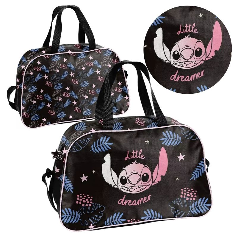Paso Torba Sportowa Treningowa Podróżna Na WF Podróż Pojemna Dla Dzieci Stitch Little Dreamer