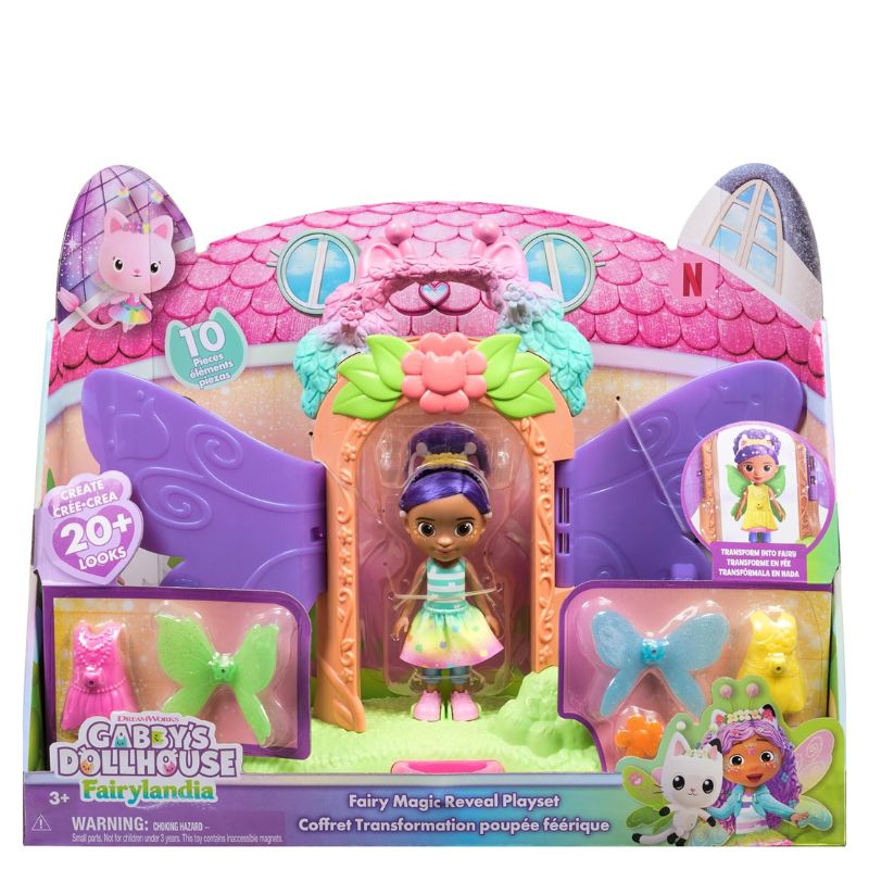 Koci Domek Gabi Zestaw Lalka Wróżkowa Gabi Transformacja Wróżki Spin Master 3+