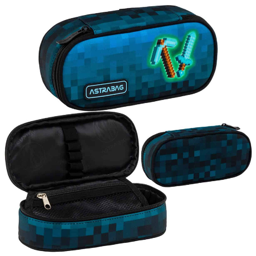 Astrabag Pencil Case One-Chamber Pouch Case for School Supplies